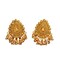 Indian Jhumka Earrings for Women - Indian Jhumki Chandelier Small Tops Earring in Golden Tone Beaded Bollywood Style Dangle Earring Jewelry for Bride | Birthday Gift for Her